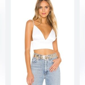 superdown White Camisole Top